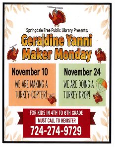November: Geraldine Yanni Maker Monday