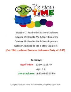 October-Storytime