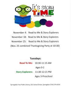 November-Story Times