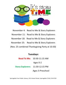 November-Story Times