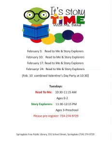 February- Storytime