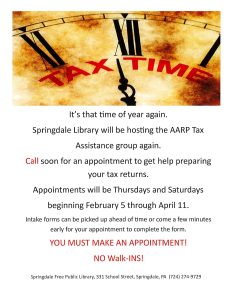 Tax Preparation Help