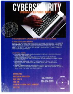 Cyber-Security Program-April 18th at 1PM