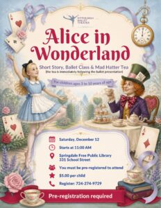 Alice in Wonderland-Ballet & Tea