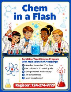 November-Geraldine Yanni Science Program